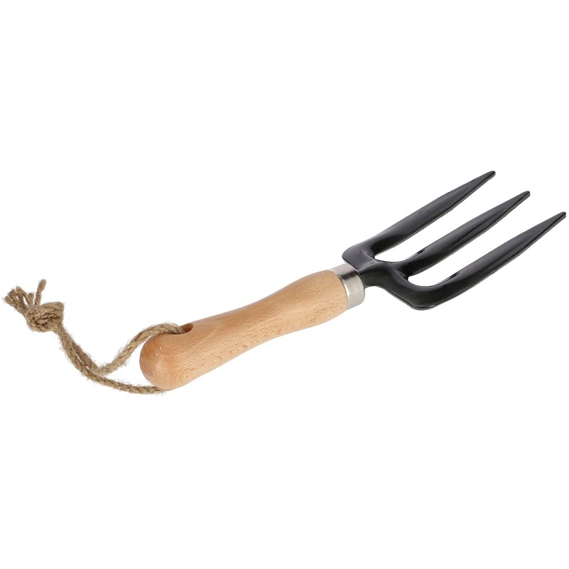 KOTARBAU® Mini Garden Fork with 3 Prongs for Transplanting Flowers,