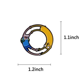 Cartoon Hard Enamel Pin Brooch Fashion Badge Metal Enamel Pins and Brooches for Lapel Pin Backpack Bags Badge Collar Jewelry