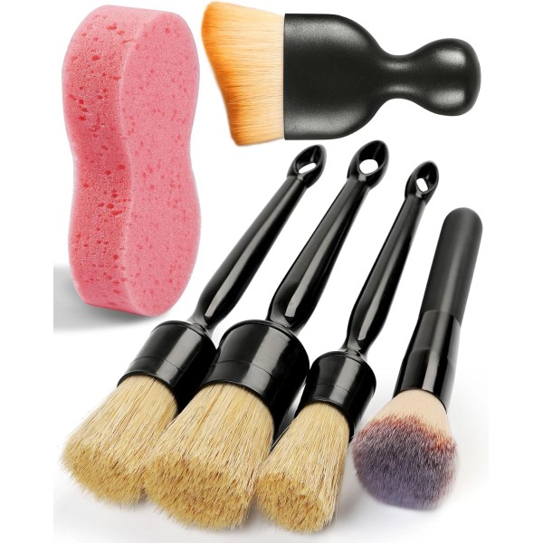 Does not apply 6PCS Car Detailing Brush Set, Ultra Soft