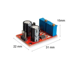 zalati Wave Signal Generators 2pcs NE555 High Precision Pulse Frequency Duty Cycle Adjustable Modules