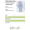 FosterNatur, Children's finger gloves/knitted gloves/wool gloves, 100% extra fine wool,