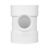 CHARLOTTE PIPE 4 x 4 x 2 DWV Sanitary TEE