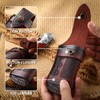 Generic Leather Folding Knife Pouch with 4" Folding Knife Holster