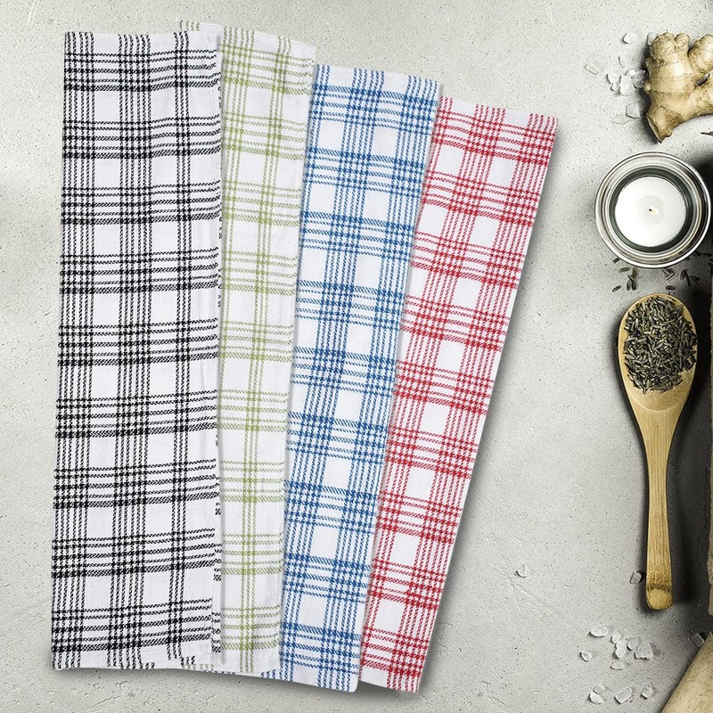 Pro Blazes 100% Natural Cotton Kitchen Towels - Pack of