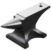 Wevor 55Lbs Cast Steel Single Horn Anvil 12In Face Plate