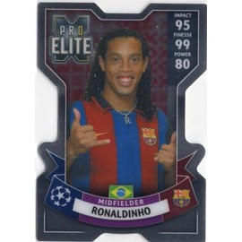 Match Attax Extra 2023 2024 Ronaldinho Pro Elite Trading Card