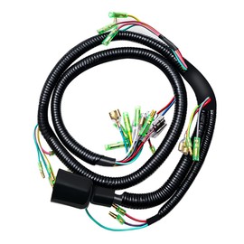 XTPTFABS Main Wiring Harness 32100-102-000, 32100-077-000 Compatible with Honda CT90 K1 K2 K3 Models Trail90 CT90 1970, 1971, 1972 ，for 1969 Honda CT90 K1a/b Models