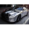 AUTOGOODY 96" x 60" Silver Chrome Mirror Vinyl Film Wrap