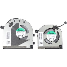 New CPU+GPU Cooling Fan Replacement for HP Envy X360 15-EY 15-EW 15Z-EY 15T-EW TPN-C157 15-EY0023DX 15-EY0013DX 15-EW0023DX 15-EY1157NR EG50060S1-C610-S9A N09634-001 EG50040S1-CT00-S9A N09635-001