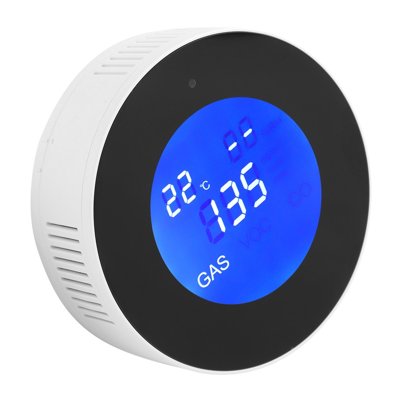 WIFI Natural Gas Detector Alarm WallMounted Leakage Sniffer AC