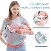 SONARIN Baby Sling, Soft Cotton Baby Carrier, Baby Carrier System,