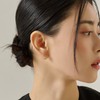 Gold&Deer 14K Goldfield Knit Twisted One-Touch Earrings Yellow Gold /