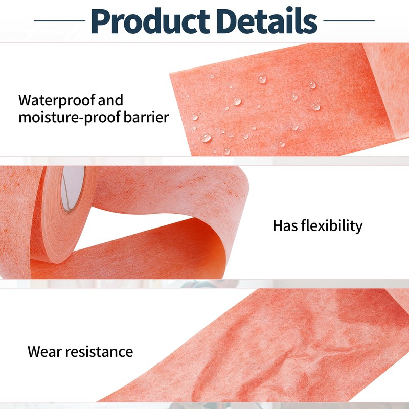SUNJIKA Waterproofing Membrane Band, 5 in x 120 Ft, 24