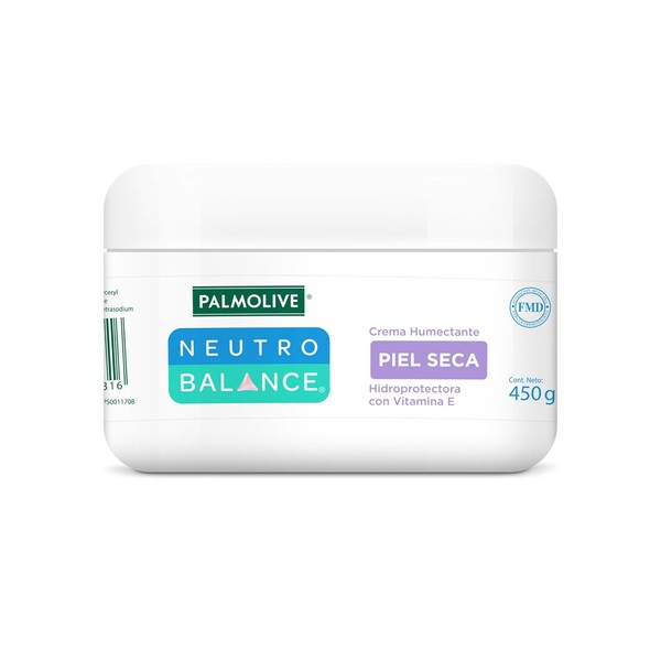 Palmolive Crema Humectante Neutro Balance para Piel Seca 450 g.