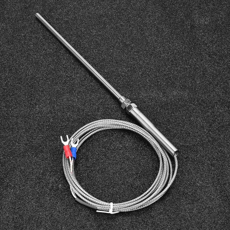 Termopar tipo K de rosca M8 sonda de termopar de
