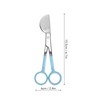 6 Inch Duckbill Scissors Stainless Steel Blades Duckbill Applique Scissors