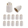 15-Pack 4P Gx24q to E26 Lamp Base Converter,15.5mm G24Q to