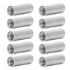 10PCS Female Thread Coupling Nut M8 X 1.25 12 L40mm