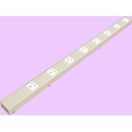 30in Hardwired Power Strip, Beige, H03008NVG
