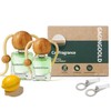 GAGINGOOLD Car Air Freshener Hanging 2 Pack, Lemon Grass Scent