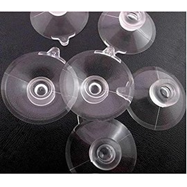 6 Pcs.Clear Suction Cups for Beltronics, Escort and Cobra Radar Detectors