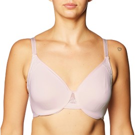 Olga Women's Plus Size Cloud 9 Minimizer Bra, ROSEWATR, 36D