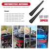 Xspeedonline 2X Rubber Short Antenna Replacement - for 1989-2025 Harley