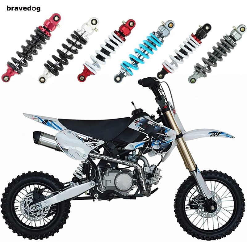 bravedog Rear Suspension Shock 280mm Rear Shock Damper Suspension Spring