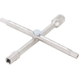 BGS 8448 plumbing cross wrench, 1 piece