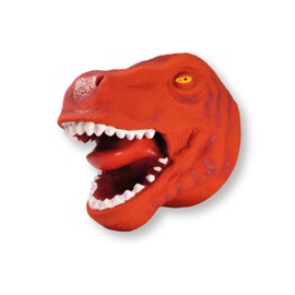 Deluxebase Wild Play Puppets for Kids - Realistic Dinosaur Hand Puppet for Children - Made from Eco-Friendly and Natural Latex Rubber, Jurassic Animal Toy Puppet for Pretend Play for Boys and Girls