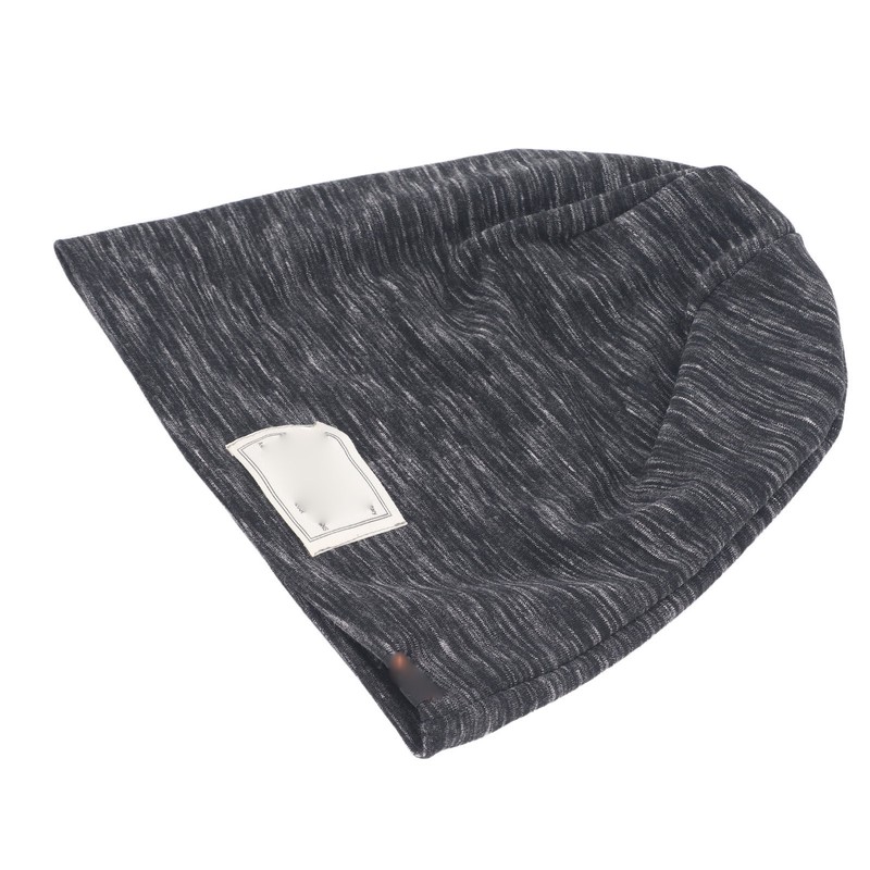 Anti Radiation Hat Black Striped Silver Fiber and Cotton Shielding