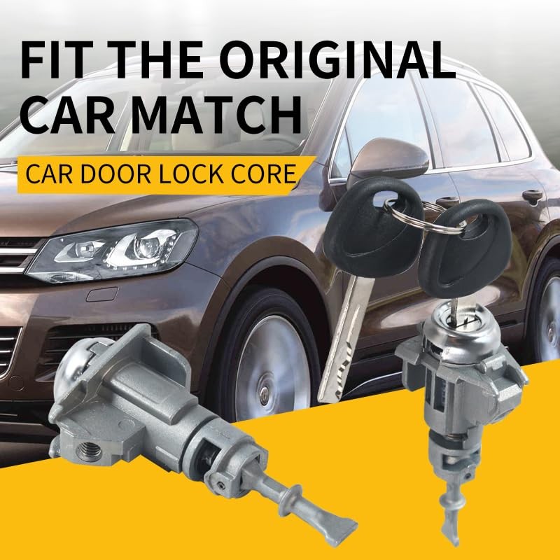 Front door lock cylinder 2 Keys, Compatible with 2011-2018 Kia