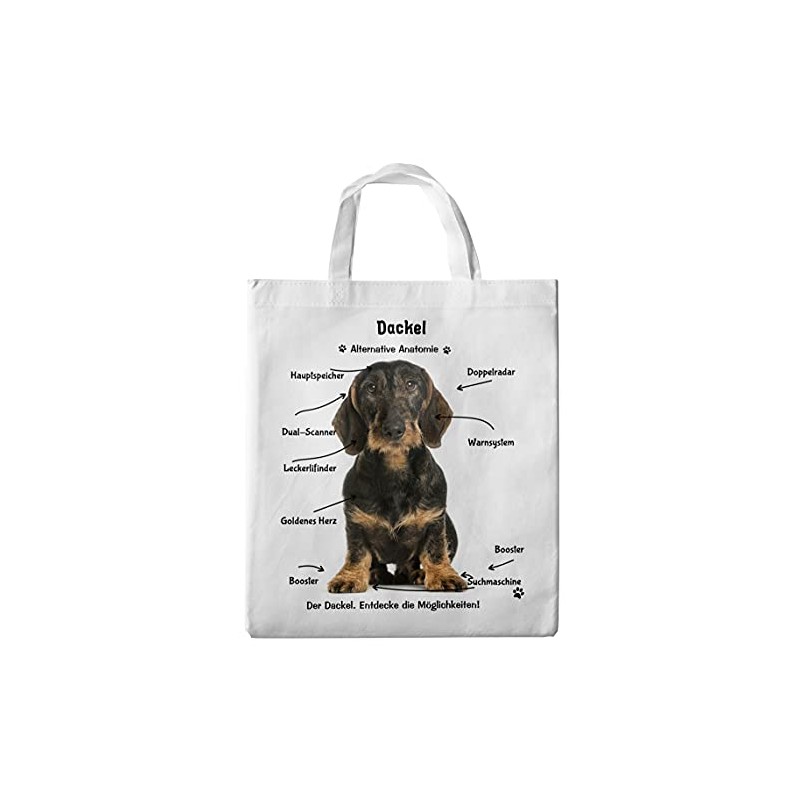 Merchandise for Fans Teckel 09 Shopping Bag 38 x 42