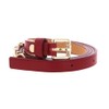 VALENTINO Emma Winter Belt W120 Rosso / Oro - Can