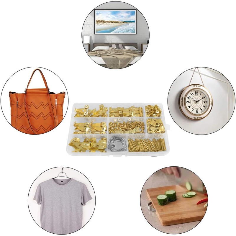Picture Hooks for Picture Hanging, Heavy Duty Frame Hangers with