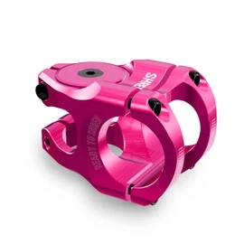 Shredr. - Attacco manubrio Edge Control MTB 31,8 mm | 0 gradi | 35 mm – Attacco manubrio corto per mountain bike moderne | 9 colori | con cappuccio Ahead dello stesso colore (rosa)