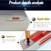 Bar type high-precision level, high-precision aluminum alloy metal adjustable level,
