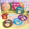Abilat 12 Pcs Boho Classroom Hand Signals Posters for Teachers