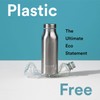 Moon Bottles - Non-Plastic, Recycled Stainless Steel Water Flasks for