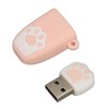 U Disk USB2.0 Hot Swap Cat Paw Shape Cartoon Style