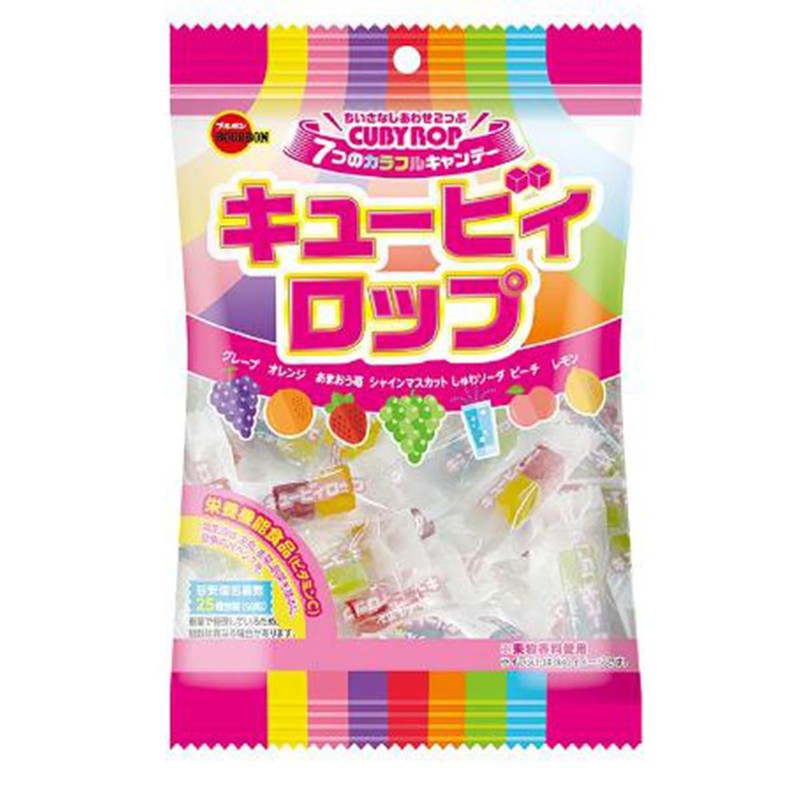 Bourbon Cubirop 125 Bags, Large Capacity, Individual Packaging, Candy +