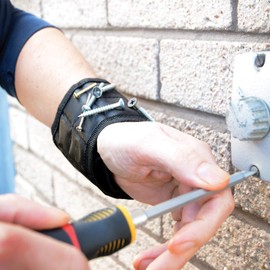 DIY Handy Man Workers Magnetic Wristband Strap for Small Twist on Holder