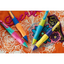 STABILO EASYergo Right Handed 1.4 Mechanical Pencil - Neon Green/Aquamarine (Blister Pack)