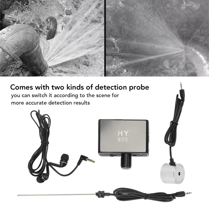 Ejoyous Water Leakage Detection, Underground Water Pipe Leak Detector Monitor