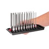 TEKTON 1/4 Inch Drive Long Hex Bit Socket Set with