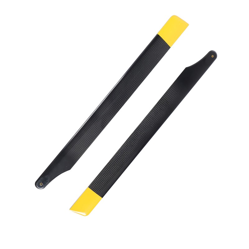 2PCS RC Helicopter Main Rotor Blade Efficient Power Conversion Low