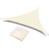 HEYOMART Triangular sun sail, 3.6 x 3.6 x 3.6 m,