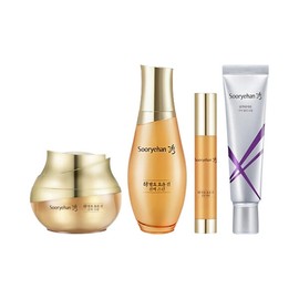 Sooryehan Fermented Hyoyun Basic Set of 3 types (skin + cream + ampoule) + blemish cream 60ml / 수려한 발효 효윤 기초세트 3종 (스킨+크림+앰플) + 기미 잡티 크림 60ml