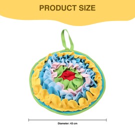XdealCozyxc Snuffle Mat for Dogs, Interactive Feeding Dog Snuffle Mat for Smell Training and Stimulating