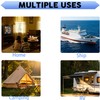 Digital HDTV Antenna,Satellite HD TV Antenna with 121Miles, Directional 360